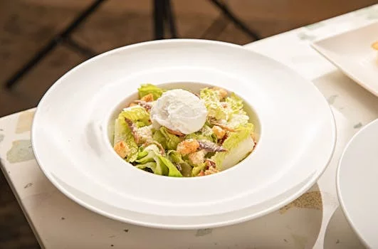 caesar salad crisp romaine parmesan